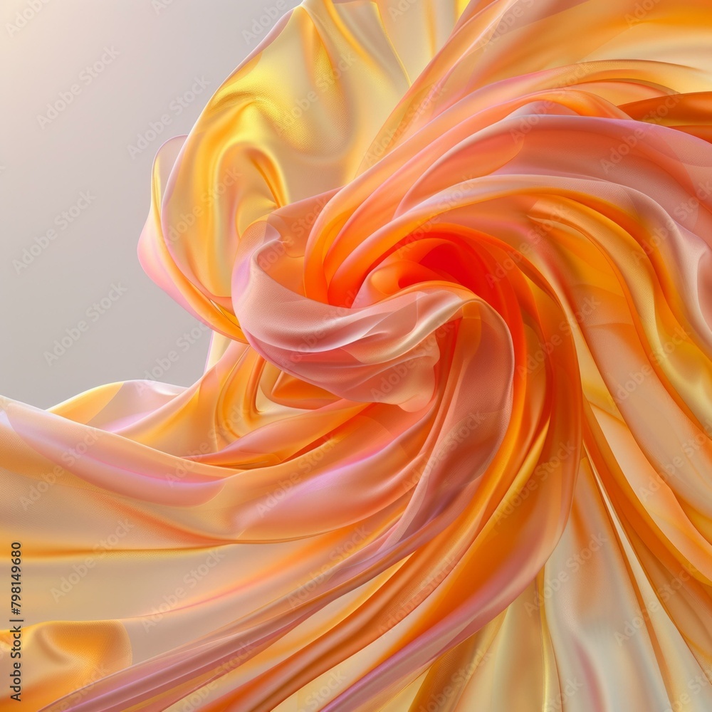 b'Abstract orange silk' b'Abstract orange silk'