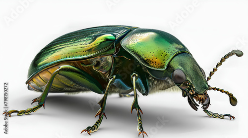 Macro of a Bug. AI generative. © Mr