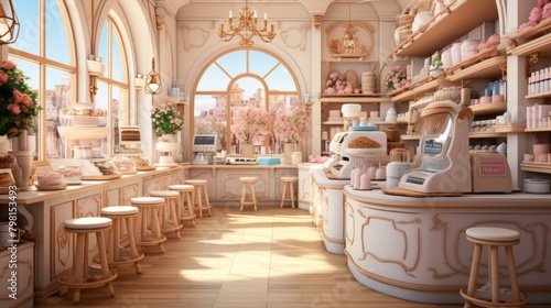 b'European style bakery shop interior' © duyina1990