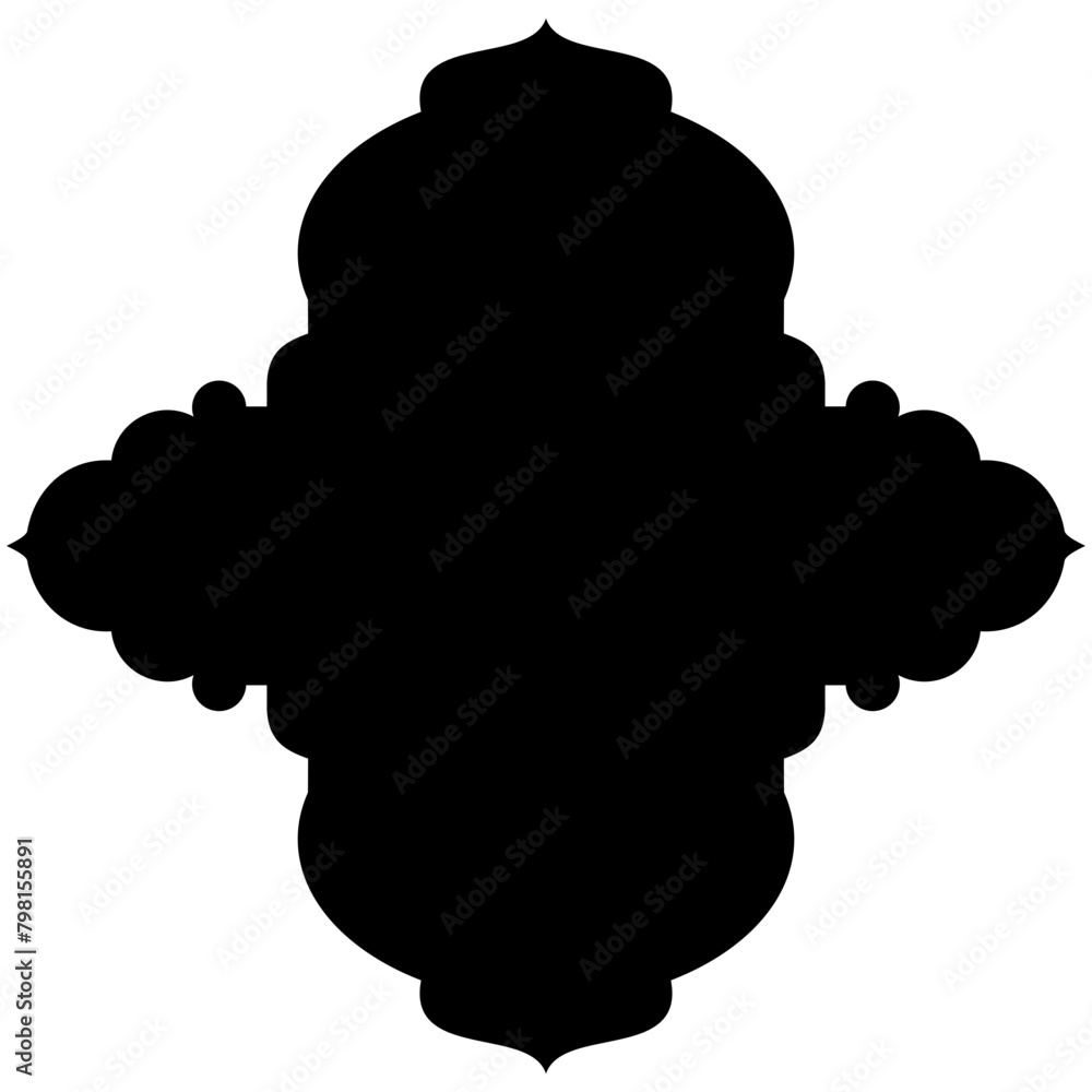Islamic Label Emblem Shape Glyph Pictogram symbol visual illustration Islamic Label Emblem Shape Glyph Pictogram symbol visual illustration