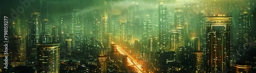 Income inequality The gap between the rich and the poor, often measured by the Gini coefficient , futuristic background