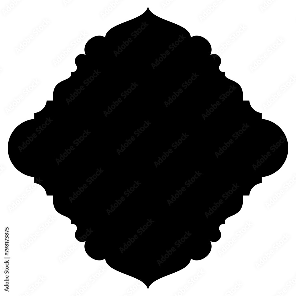 Islamic Label Emblem Shape Glyph Pictogram symbol visual illustration Islamic Label Emblem Shape Glyph Pictogram symbol visual illustration
