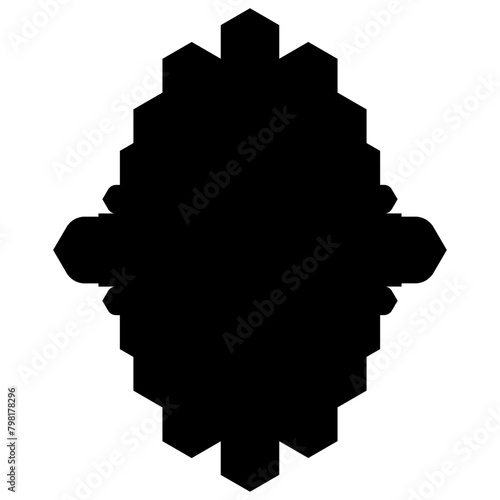 Islamic Label Emblem Shape Glyph Pictogram symbol visual illustration