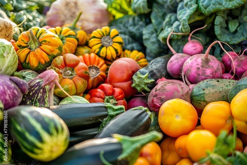 fresh organic vegetables photo