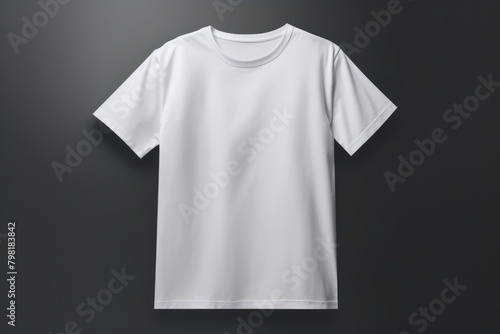 White blank tshirt mockup undershirt clothing apparel.