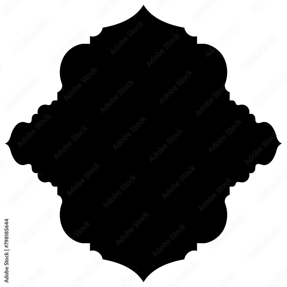 Islamic Label Emblem Shape Glyph Pictogram symbol visual illustration Islamic Label Emblem Shape Glyph Pictogram symbol visual illustration