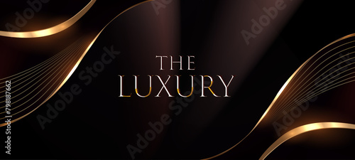 Luxury Premium Corporate Abstract Design. Wave Grand Celebration Design for Event and Birthday. Elegant Decorative Layout Template. Modern looking sophisticated Design Layout. Minimal Design Style.