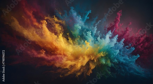 background with aerosol fret ( Gradient Art )