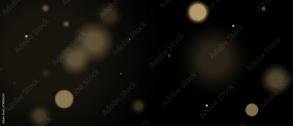 bokeh light and star shining in dark background overlay effect on black screen technology lights on stage light in background illustration overly effects light rays and beams shiny back ground 