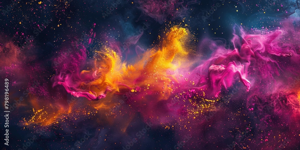 Colorburst Brilliance: A Vibrant Explosion of Colors