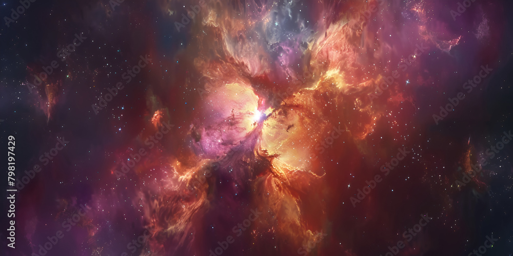 Cosmic Exploration: Shimmering Nebulae and Galaxies Captured in Universe Photography
