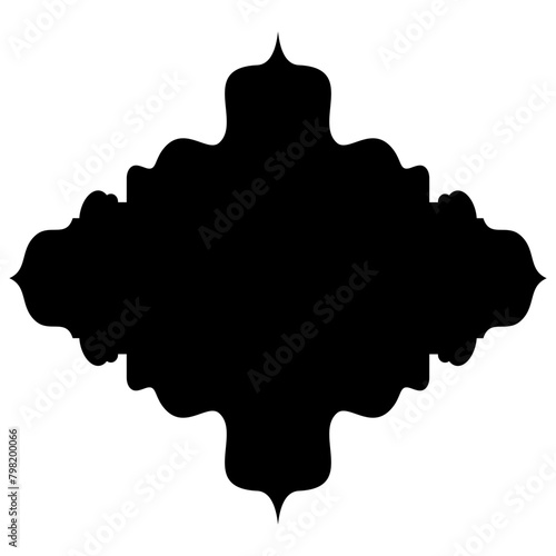 Islamic Label Emblem Shape Glyph Pictogram symbol visual illustration