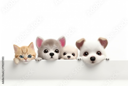 Animal peeking cartoon mammal.