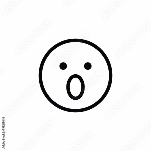 astonishment emoji face emotion icon