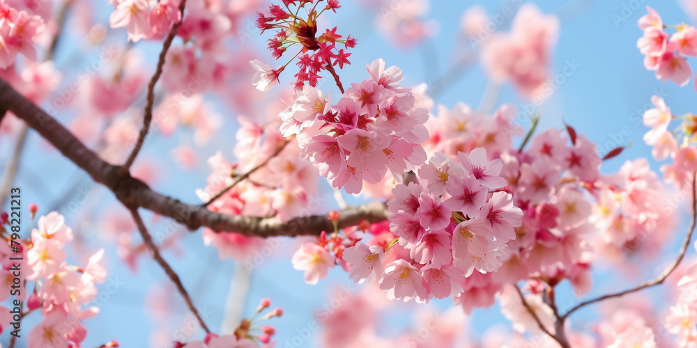 Spring time with cherry blossoms Spring time with cherry blossoms
