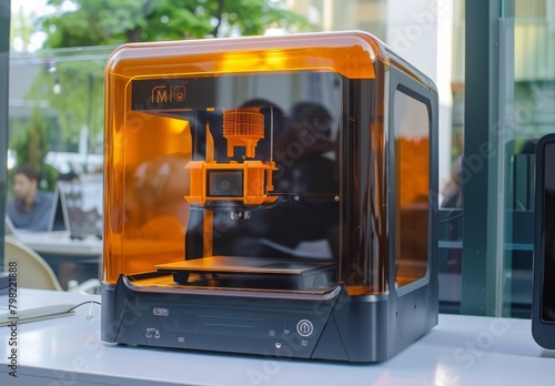 3D printing machines create resin-based prototypes rapidly, utilizing cutting-edge technology for efficient production