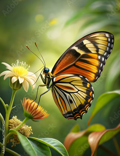 ismenius tiger butterfly heliconius ismenius pol photo