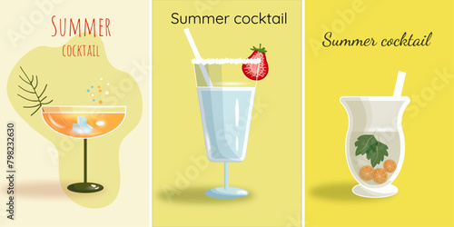 Wallpaper Mural summer cocktail Torontodigital.ca