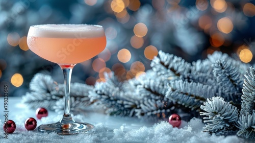 Pink Drink on Table