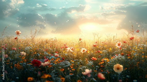 Blooming Pink Flowers Under Sunlight