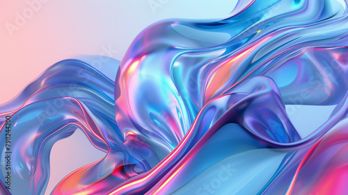 Render wallpaper: 3D abstract web banner background.
