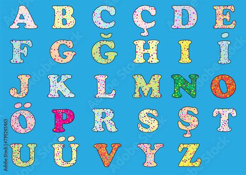 turkey alphabet abc character for cartoon kid school icon. vector illustration. 