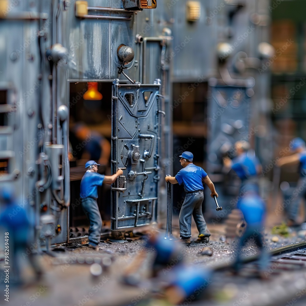 Miniature Marvels: The Tiny Door-Window Factory Miniature Marvels: The Tiny Door-Window Factory
