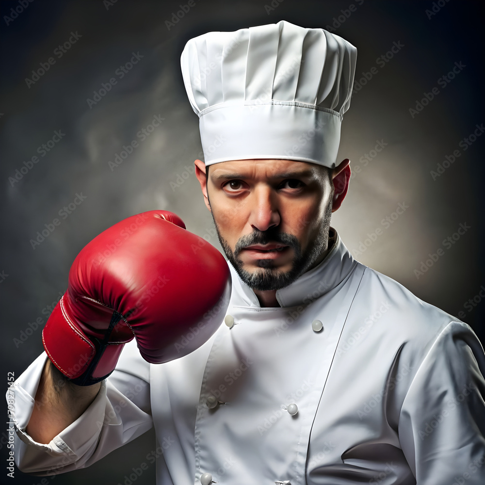 Chef with Boxing Gloves: Conceptual Representation of Culinary Competition Chef with Boxing Gloves: Conceptual Representation of Culinary Competition