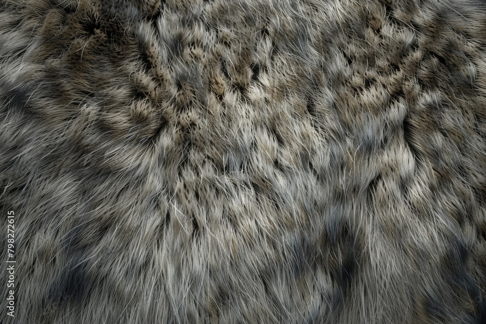 Detailed close-up of furry animal's fur. Suitable for nature or wildlife themes Detailed close-up of furry animal's fur. Suitable for nature or wildlife themes