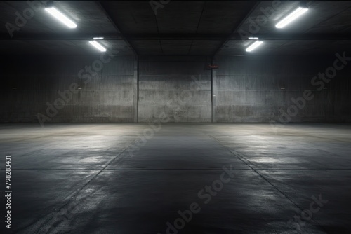 Warehouse concrete tunnel light. © Rawpixel.com