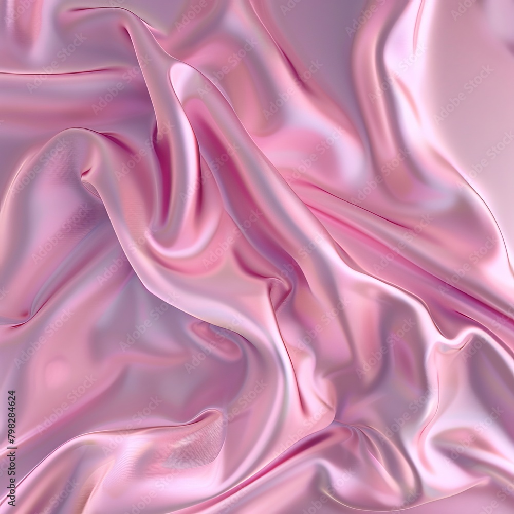 Obraz premium Texture pattern. Pink silk 
