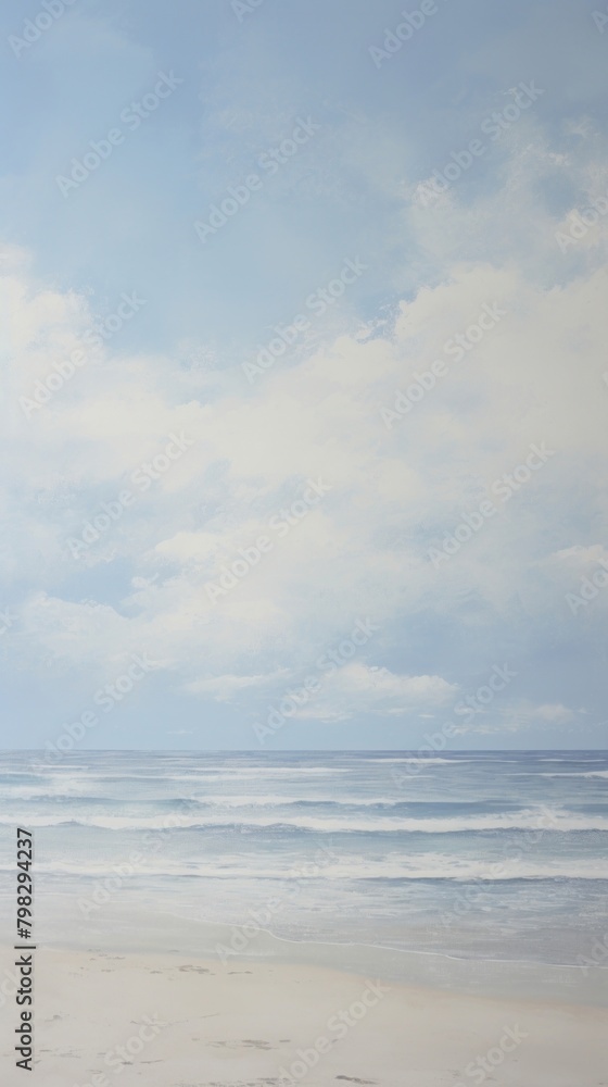 Acrylic paint of beach outdoors horizon nature. Acrylic paint of beach outdoors horizon nature.