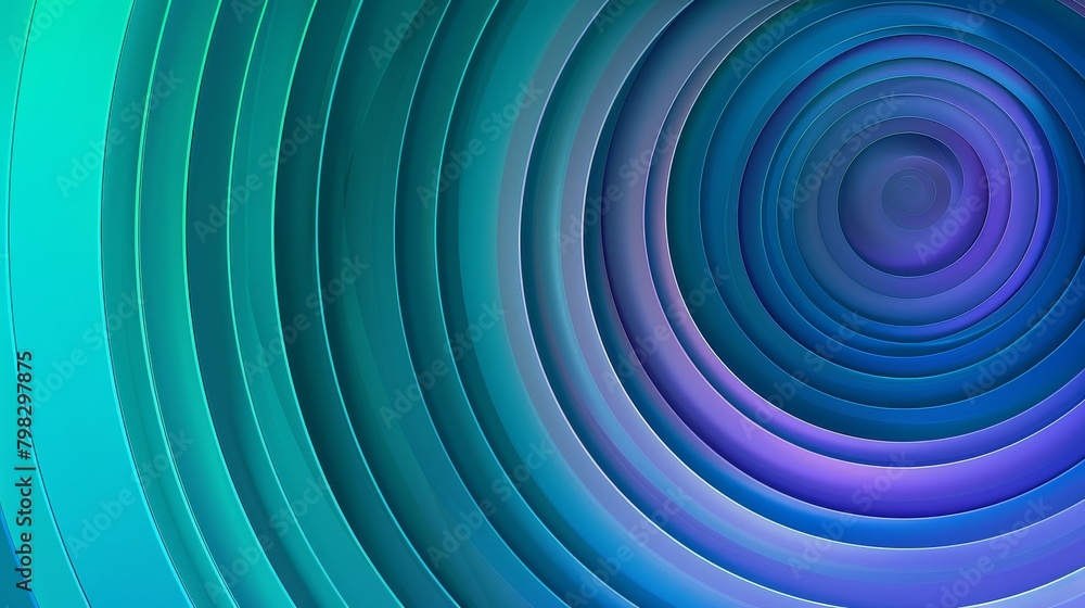 Dive into the digital depths of a serene blue spiral Dive into the digital depths of a serene blue spiral