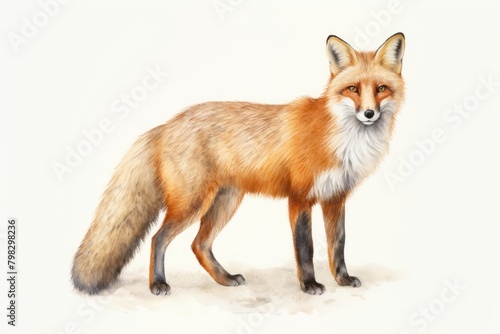 Fox wildlife animal mammal. photo