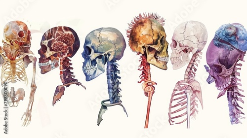 Comparative anatomy between species offers evolutionary insights and helps scientists understand the biological basis of certain genetic diseases, science concept photo