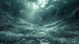 Powerful Undertow A Dynamic D Wave Visualization