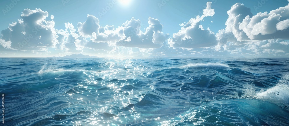D Rendering of Indepth Oceanographic Study and
