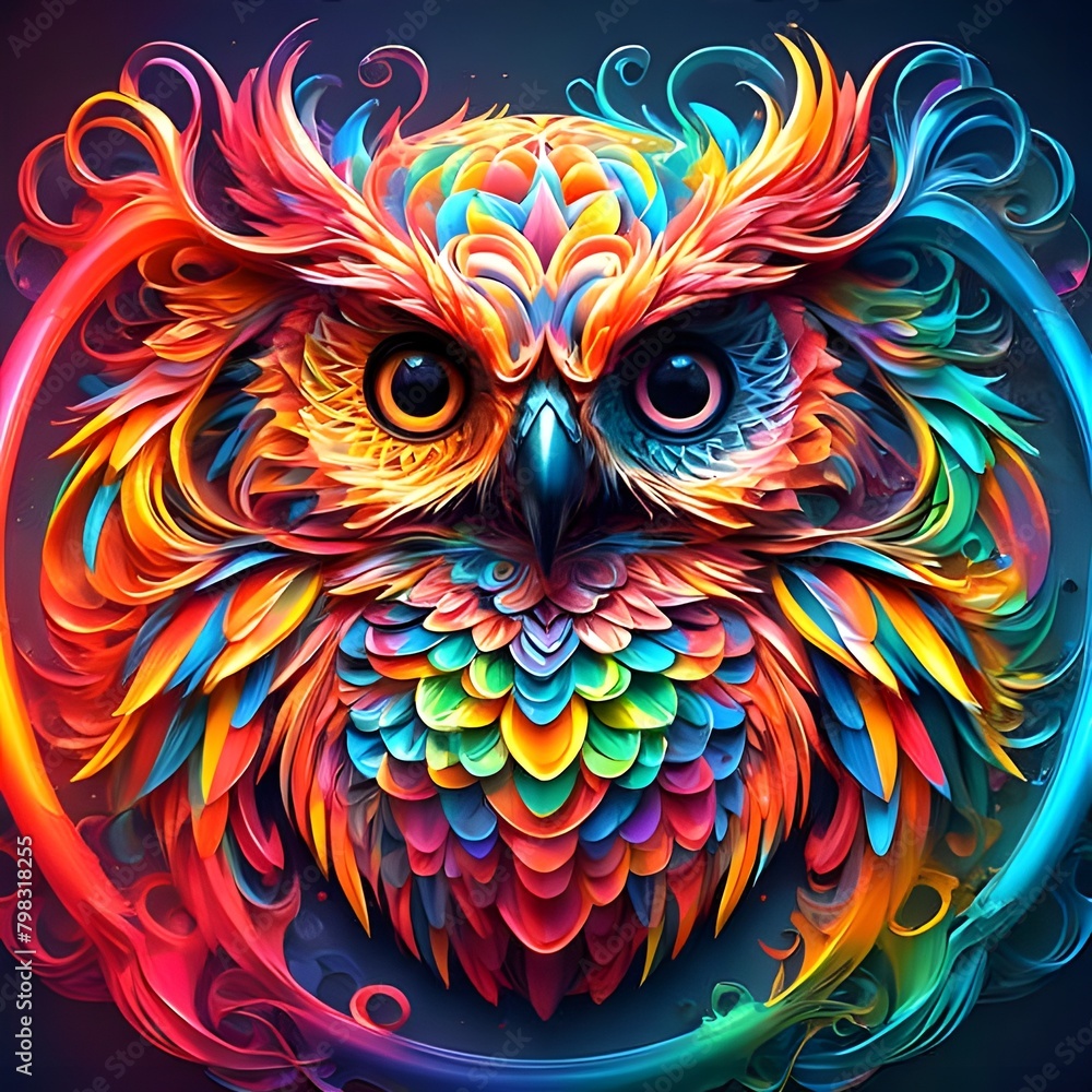 Obraz premium background with a bird