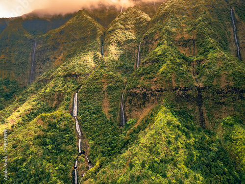 Waterfalls on Hawaii