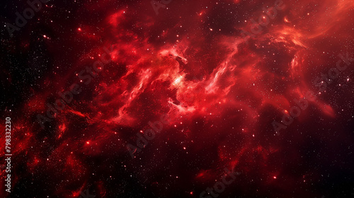 Universo vermelho photo