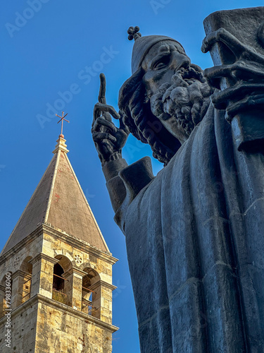 Monument to Gregory of Nin - Split, Croatia photo