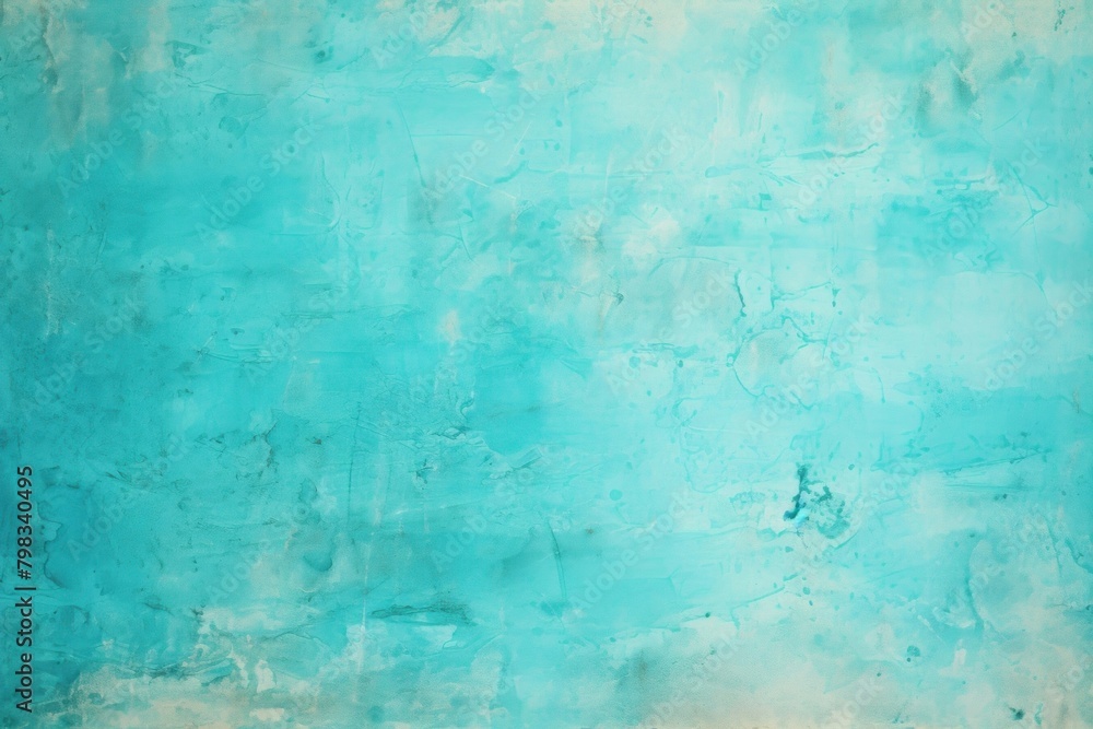 Ink splash turquoise paper backgrounds texture wall.