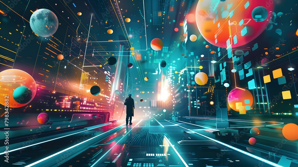 high technology background high technology background