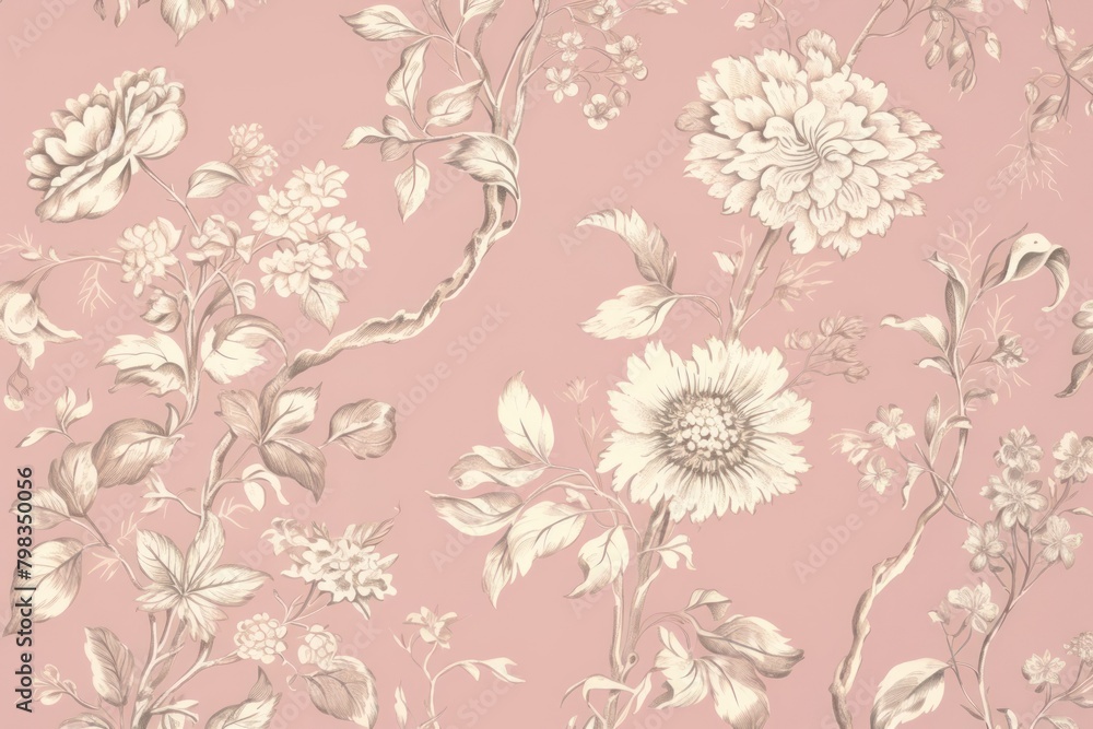 Daisy wallpaper pattern plant.