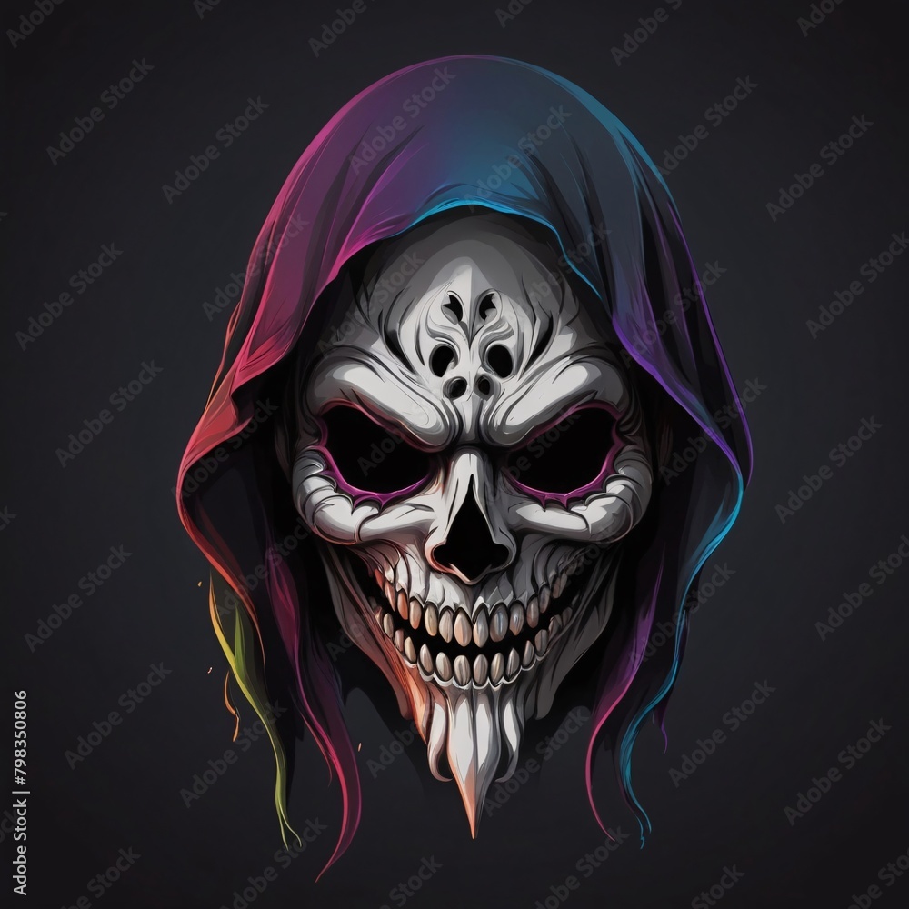 very scary ghost mask very scary ghost mask