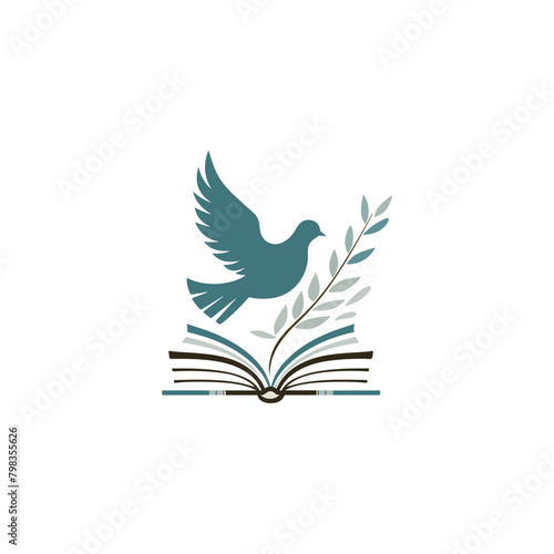 logo illustration symbolizing Peace and Knowledge