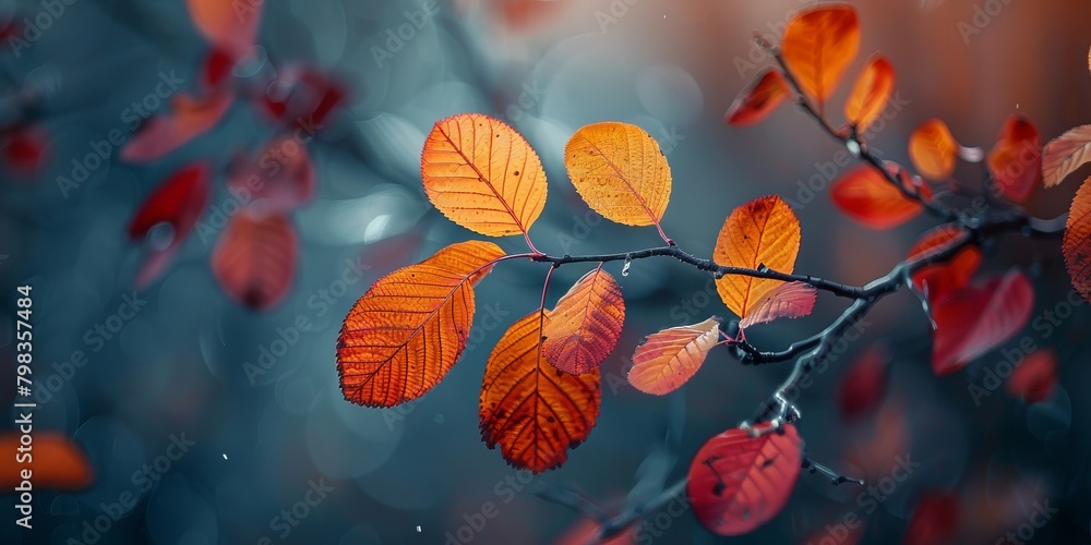 close up of twig autumn background close up of twig autumn background
