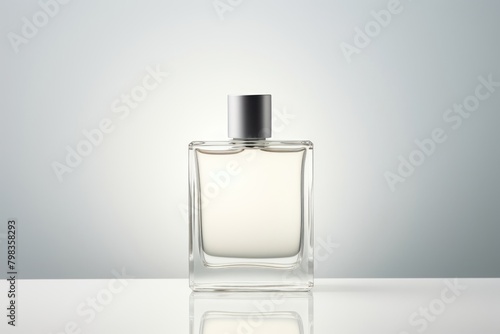 Perfume bottle cosmetics glass.