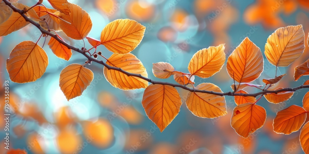 close up of twig autumn background close up of twig autumn background