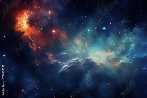 Nebula space astronomy universe.